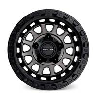 ROH Assault Matt Black Graphite Wheels (17x9 +40) [Single Wheel]