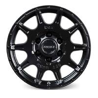 ROH Invader Matt Black Wheels (17x9 +25) [Single Wheel]