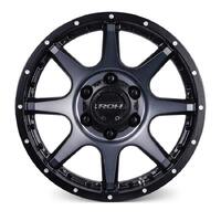 ROH Trophy Matt Black Graphite Wheels (17x8 +30) [Single Wheel]