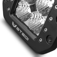 STEDI C-4 Black Edition Flush Mount LED Light - Flood