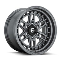 FUEL Off-Road D668 Nitro Matte Gun Metal Wheels (17x9 +1)