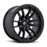 FUEL Off-Road D679 Rebel Matte Black Wheels (18x9 +1)