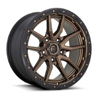 FUEL Off-Road D681 Rebel Matte Bronze Black Bead Ring Wheels (18X9 +20)