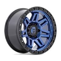 FUEL Off-Road D813 Syndicate Dark Blue W/ Black Ring Wheels (17x9 +1)