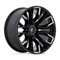 FUEL Off-Road D849 Rebar Gloss Black Milled Wheels (20x9 +20)