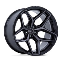 FUEL Off-Road Fc854Bt Flux Gloss Black Brush Fc Gray Ddt Wheels (18x9 +20)