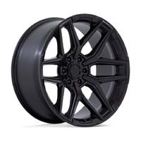 FUEL Off-Road Flux Blackout Wheels (20x9 +1)