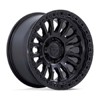 FUEL Off-Road FC857 Rincon Matte Black W/ Gloss Black Lip Wheels (20x9 +1)