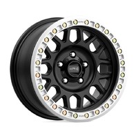 KMC Km234 Grenade Desert Beadlock Satin Black Wheels (17x8.5 +0)