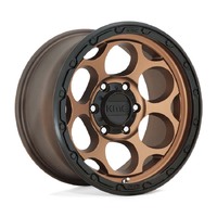 KMC KM541 Dirty Harry Matte Bronze W/ Black Lip Wheels (18x8.5 +18)