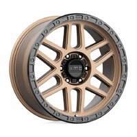 KMC Km544 Mesa Matte Bronze W/ Black Lip Wheels (20x9 +0)