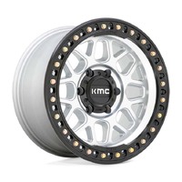 KMC Km549 Grs Machined W/ Satin Black Lip Wheels (20x9 +0)