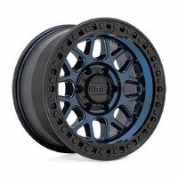 KMC Km549 Grs Midnight Blue W/ Gloss Black Lip Wheels (20x9 +0)