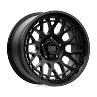 KMC KM722 Technic Satin Black Wheels (20x9 +18)