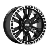 Lenso Brutal Gloss Black Edge Polish Wheels (17x9 +20)