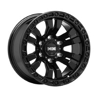 Lenso Brutal Satin Black Wheels (17x9 +20)