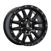 Lenso Marvel Satin Black Wheels (18x9 +18)