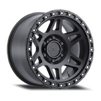 Method MR312 Matte Black Wheels (18x9 +18)