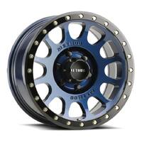 Method ZMR305 NV Gloss Bahia Blue - Gloss Black Lip Wheels (17x8.5 +25)