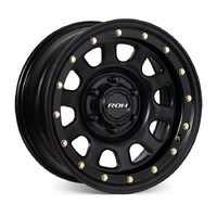 ROH Trak D Black Wheels (17x8 +30)