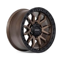 ROH Raid Matt Black Bronze Wheels (18x9 +25)