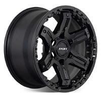 ROH Rock Matt Black Tint Mill Wheels (17x9 +25)