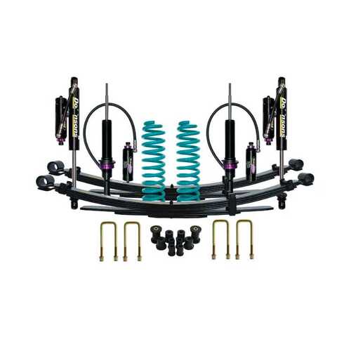 Dobinsons MRR Remote Reservoir 2" Lift Kit - 3 Way Adjustable (Next Gen Ranger) - Front: No Bull Bar [50mm Lift] | Rear: Up to 100KG [40mm Lift] | Wil