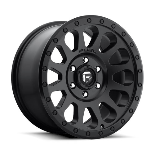 FUEL Off-Road D579 Vector Matte Black Wheels (18x9 +1)  [WHEEL KIT, QTY: 4]