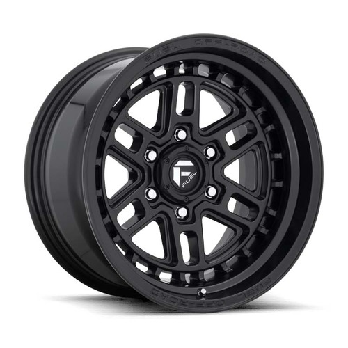 FUEL Off-Road D667 Nitro Matte Black Wheels (17x9 +1)  [WHEEL KIT, QTY: 4]