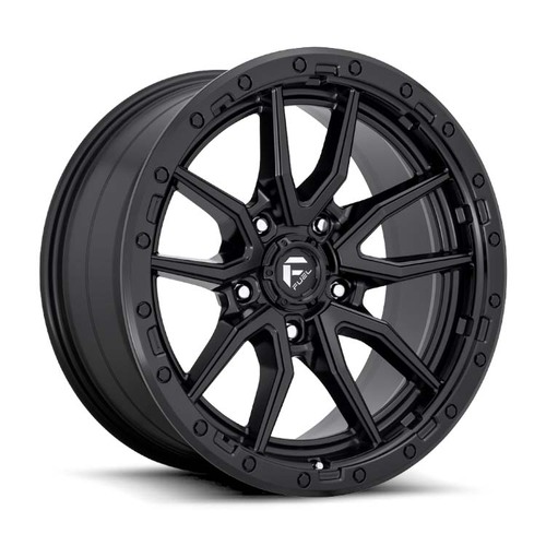 FUEL Off-Road D679 Rebel Matte Black Wheels (18X9 +20)  [WHEEL KIT, QTY: 4]