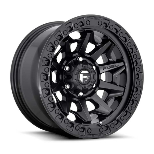 FUEL Off-Road D694 Covert Matte Black Wheels (17X8.5 +14)  [WHEEL KIT, QTY: 4]