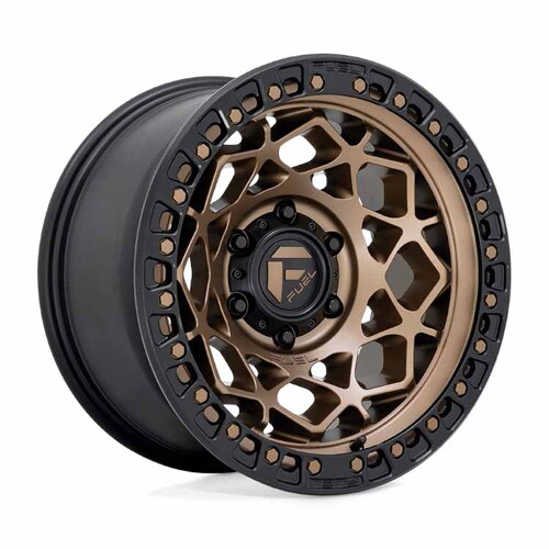 FUEL Off-Road D785 Unit Bronze W/ Matte Black Ring Wheels (17x9 +1) [Single Wheel]