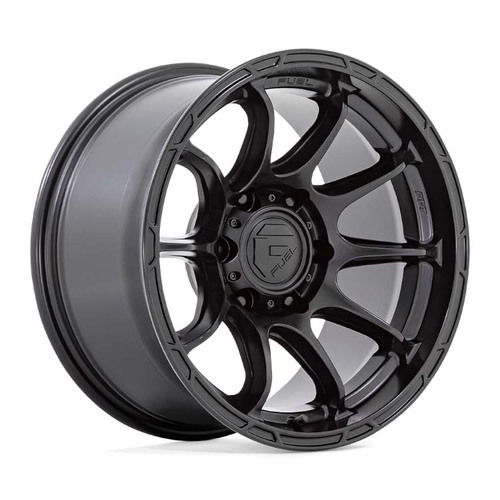 FUEL Off-Road D791 Variant Matte Black Wheels (17x9 +1)  [WHEEL KIT, QTY: 4]