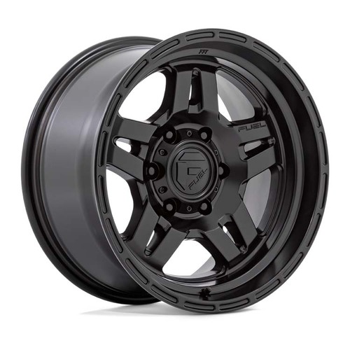 FUEL Off-Road D799 Oxide Blackout Wheels (17x8.5 +1)  [WHEEL KIT, QTY: 4]