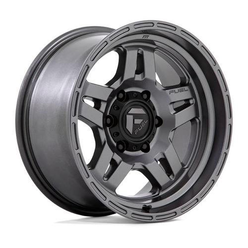 FUEL Off-Road D801 Oxide Matte Gunmetal Wheels (17x8.5 +1)  [WHEEL KIT, QTY: 4]