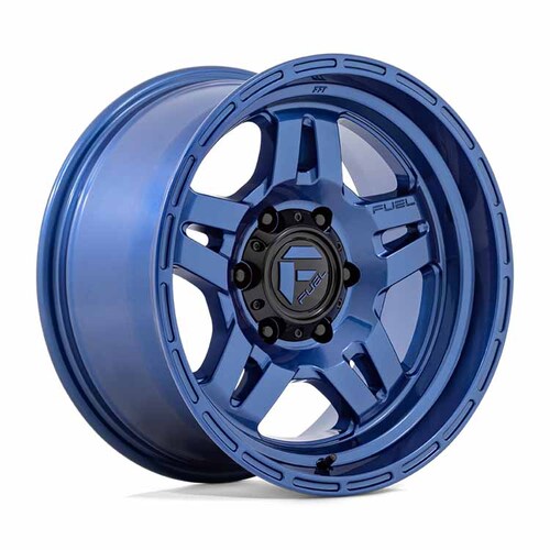 FUEL Off-Road D802 Oxide Dark Blue Wheels (17x8.5 +1)  [WHEEL KIT, QTY: 4]