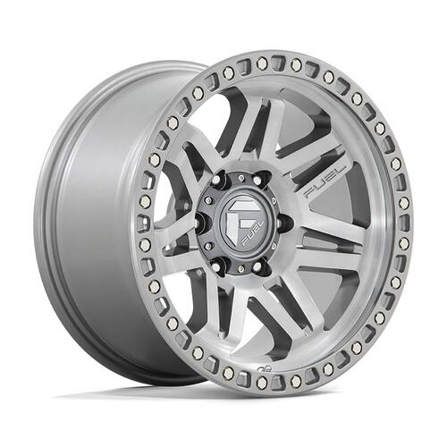 FUEL Off-Road D812 Syndicate Platinum Wheels (17x9 +1)  [WHEEL KIT, QTY: 4]