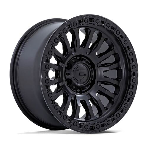 FUEL Off-Road Rincon Black Wheels (18x9 +1)  [WHEEL KIT, QTY: 4]