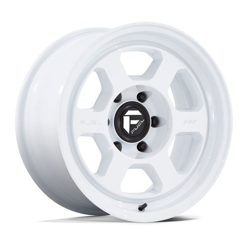 FUEL Off-Road Hype Gloss White Wheels (17x8.5 +10)  [WHEEL KIT, QTY: 4]