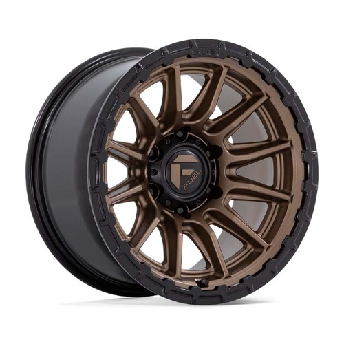 FUEL Off-Road Piston Bronze Wheels (17x9 +1)  [WHEEL KIT, QTY: 4]