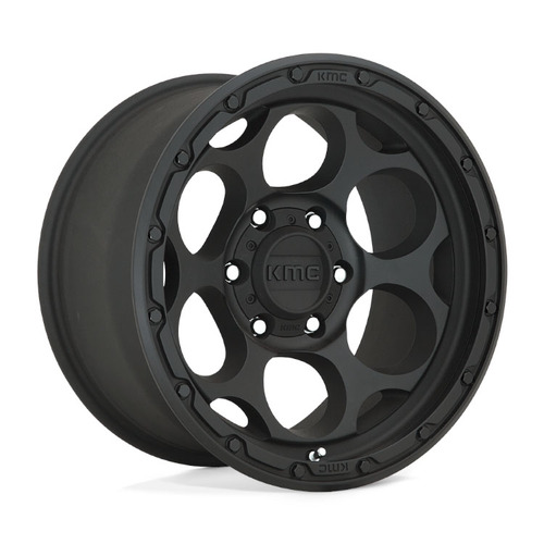 KMC Km541 Dirty Harry Textured Black Wheels (20x9 +0)  [WHEEL KIT, QTY: 4]