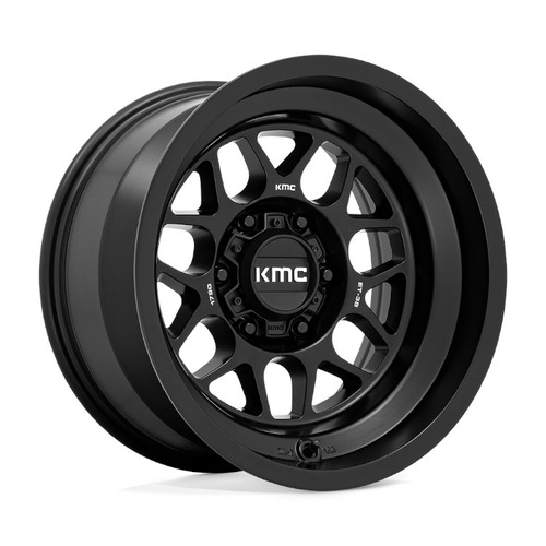 KMC Km725 Terra Satin Black Wheels (17x8.5 +0) [Single Wheel]