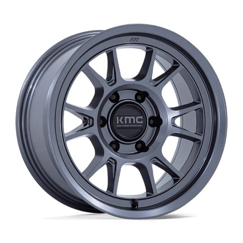 KMC Km729 Range Matte Anthracite Wheels (17x8.5 +0)  [WHEEL KIT, QTY: 4]