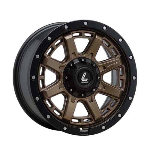 Lenso Tyrant Dirty Bronze Wheels (17x9 +18) [Single Wheel]