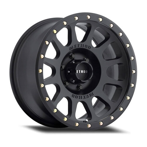 Method MR305 NV Matte Black Wheels (18x9 +18) [Single Wheel]