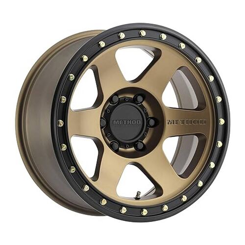 Method MR310 Con6 Method Bronze - Matte Black Lip Wheels (18x9 +18) [Single Wheel]