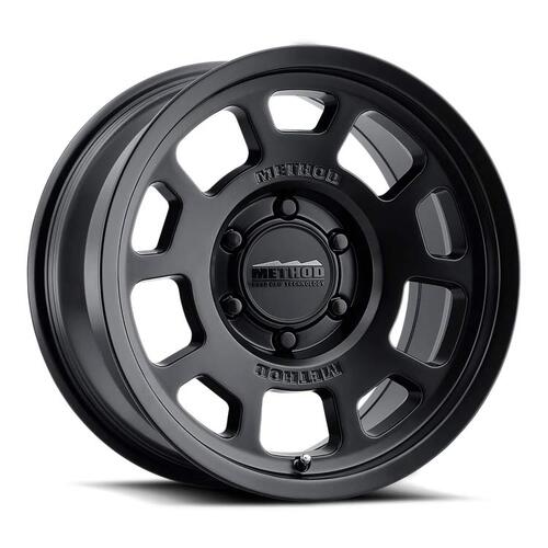 Method MR705 Bead Grip Matte Black Wheels (17x8.5 +35) [Single Wheel]