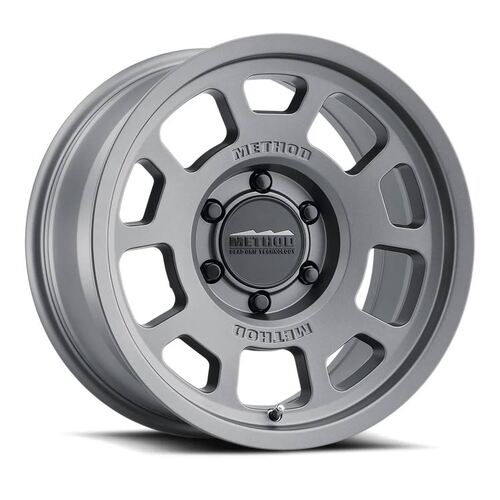 Method MR705 Bead Grip Titanium Wheels (17x8.5 +35) [Single Wheel]