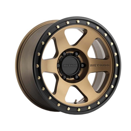 Method ZMR310 Con6 HD Method Bronze - Matte Black Lip Wheels (17x8.5 +35) [Single Wheel]