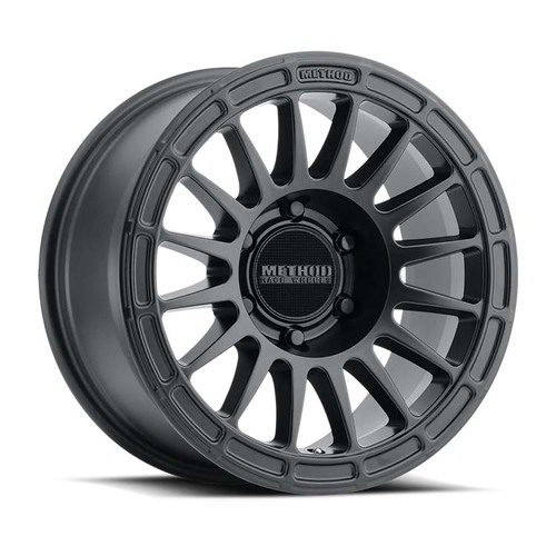 Method MR314 HD Matte Black Wheels (18x9 +18)  [WHEEL KIT, QTY: 4]